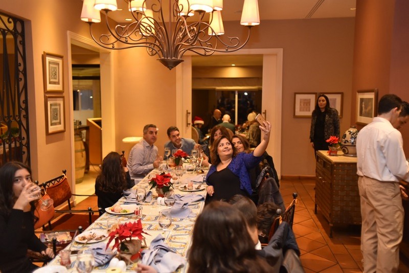 Christmas Eve at Mediterranee Restaurant